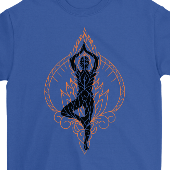 Yoga Pose T-shirt, Shirt for Yoga, Meditation and Yoga Shirt