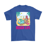 Summer T-shirt, Beach T-shirt, Mermaid T-shirt, Beach Life Shirt