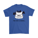 Hipster Cat T-shirt, Gift for Hipster, Ironic Cat Shirt, Shirt for Cat Lover, Hipster Cat Shirt