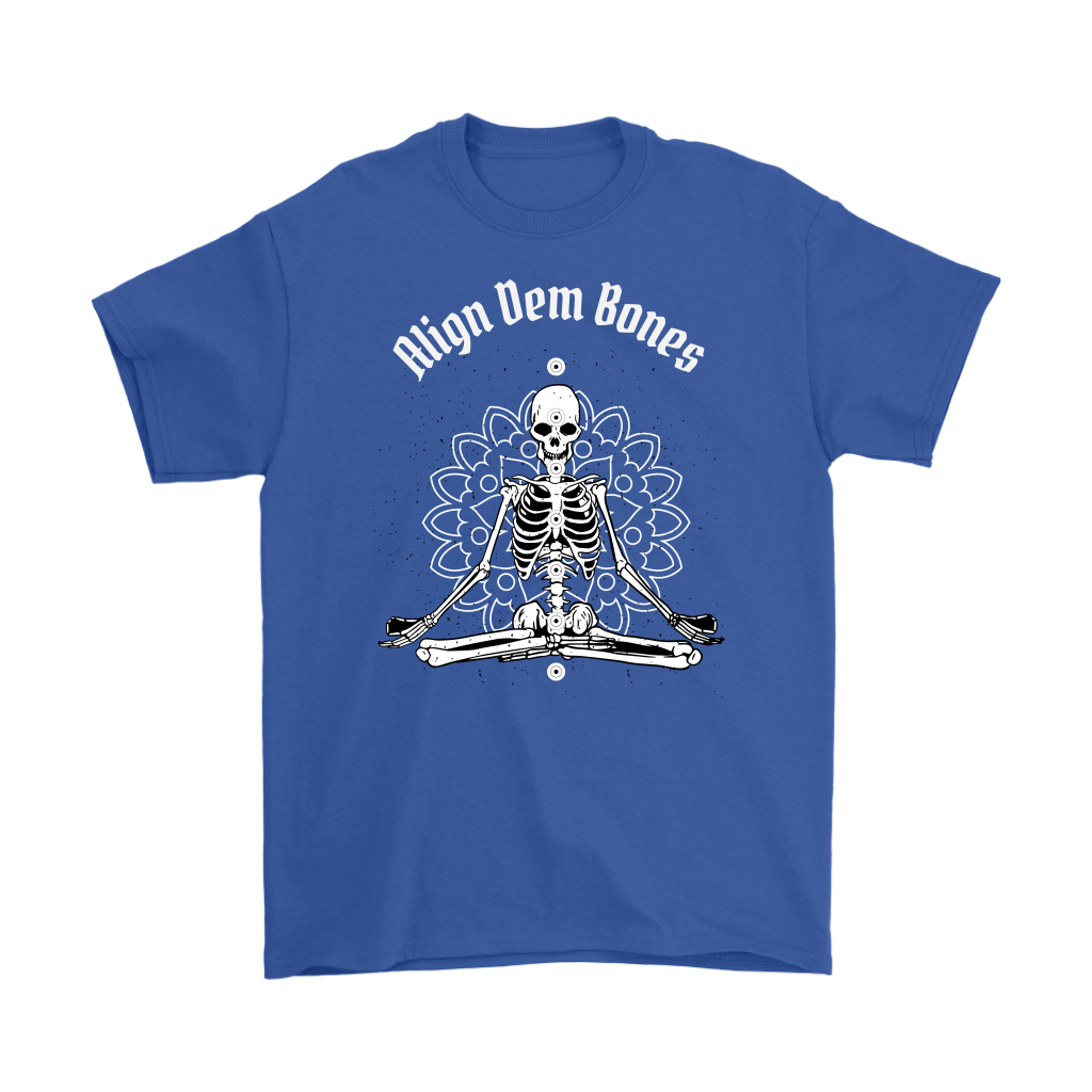 Meditation T-shirt, Funny Meditation Gift, Skeleton Meditation Shirt, –  Lucky Lemur Mercantile