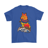 Fox T-shirt, Japanese Art Gift, Japanese Fox Shirt, Fox Gift, Shirt for Fox Lover