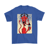 Funny Devil T-shirt, Funny Devil Gift, Funny Devil Shirt, Devil with Ice Cream Cone T-shirt