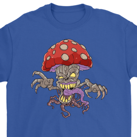 Mushroom Monster T-shirt, Mushroom Gift, Killer Mushroom Shirt, Funny Mushroom Gift