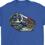 Dinosaur T-shirt, Dinosaur Gift, Metal T-Rex T-shirt, Gift of T-Rex, T-Rex Shirt, Metal T-Rex Shirt