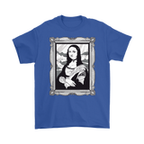 Funny Mona Lisa T-shirt, Goth Mona Lisa Shirt, Funny Mona Lisa Gift, Goth T-shirt