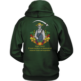 Gift for Vegan, Funny Vegetarian Hoodie, Funny Gift for Vegetarian, Present for Vegan