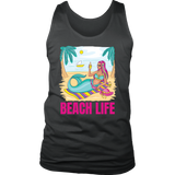 Summer T-shirt, Beach T-shirt, Mermaid T-shirt, Beach Life Shirt