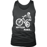 Gift for Mountain Biker, Funny Shirt for Bike Rider, Bike Riding Skeleton T-shirt, Funny Skeleton Shirt