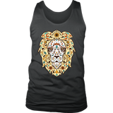 Sugar Skull Lion T-shirt, Lion Gift, Gift for Lion Lover, Lion Sugar Skull Shirt