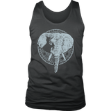 Om Elephant T-shirt, Elephant Mandala T-shirt, Yoga Gift, Meditation Shirt, Elephant T-shirt