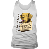 Funny Dog T-shirt, Funny Gift for Dog Lover, Not Guilty Dog Shirt, Dog T-shirt