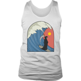 Funny Surfing T-shirt, Grim Reaper Shirt, Funny Gift for Surfer, Grim Reaper Surfing Shirt, Surfer Gift