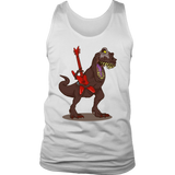 T-Rex Rocks T-shirt, Gift for Musician, Shirt for Guitarist, Dinosaur Rock Star T-shirt