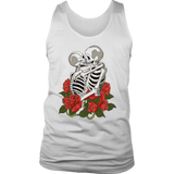 Skeletons Shirt, Kissing Skeletons T-shirt, Gift for Lovers,