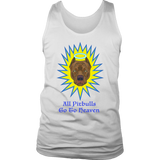 Pit Bull T-shirt, Gift for Pit Bull Lover, All Pit Bulls Go To Heaven Shirt, Shirt for Pit Bull Owner