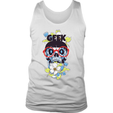 Geek Skull T-shirt, Gift for Geek, Geek Shirt, Skull T-shirt, Geek Skull Shirt