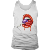 Lollipop T-shirt, Funny Gift T-shirt, Lips Shirt,