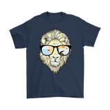 Hipster Lion T-shirt, Funny Gift for Lion Lover, Hipster Lion Shirt, Lion Shirt, Lion T-shirt