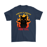 Funny Cat T-shirt, Purr Evil Gift, Funny Cat Shirt, Funny Cat Gift, Gift for Cat Lover