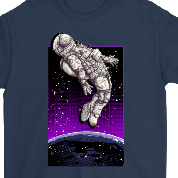 Astronaut T-shirt, Man in Space Shirt, Astronaut Gift Shirt, Final Frontier Shirt, Man in Space T-shirt