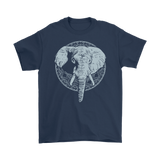 Om Elephant T-shirt, Elephant Mandala T-shirt, Yoga Gift, Meditation Shirt, Elephant T-shirt