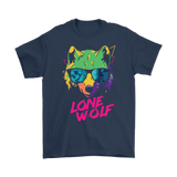 Lone Wolf T-shirt, Wolf Gift, Wolf T-shirt, Wolf Shirt, Lone Wolf Gift