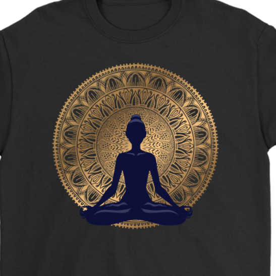 Yoga/Meditation T-shirt, Shirt for Meditation, Gift for Yoga