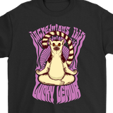 Yoga Lemur T-shirt, Yoga Gift Shirt, Lucky Lemur does Yoga Shirt