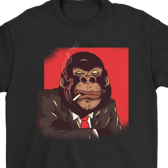 Gorilla T-shirt, Funny Gorilla T-shirt, Gorilla Gift, Gorilla Boss Shirt, Funny Ape T-shirt