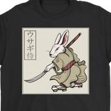 Funny Rabbit T-shirt, Funny Rabbit Gift, Rabbit Samurai T-shirt, Samurai Rabbit Shirt