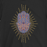 Hamsa Hand T-shirt, Hand Mandala Shirt, Gift of Hand of Fatima, Hand of Fatima Shirt, Hamsa Shirt