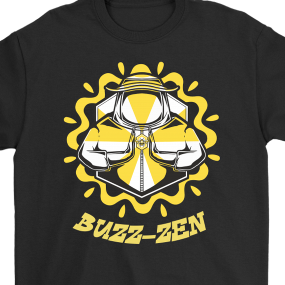 Funny Beekeeper T-shirt, Zen Beekeeper Shirt, Beekeeper T-shirt, Gift for Beekeeper, Zen Bee Shirt