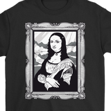 Funny Mona Lisa T-shirt, Goth Mona Lisa Shirt, Funny Mona Lisa Gift, Goth T-shirt