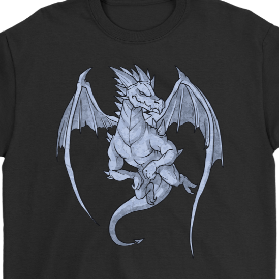 Dragon T-shirt, Dragon Gift, Dragon Shirt, Smug Dragon T-shirt