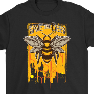 Save the Bees T-shirt, Gift for Beekeeper, Save the Bees Shirt, Bee Gift, Bee T-shirt