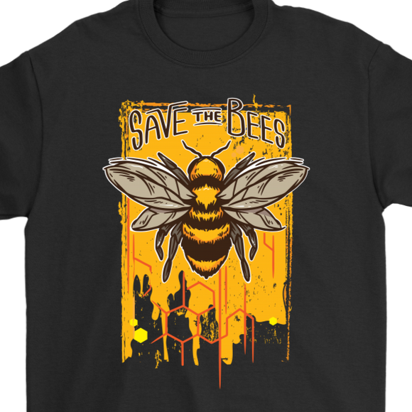 Save the Bees T-shirt, Gift for Beekeeper, Save the Bees Shirt, Bee Gift, Bee T-shirt