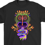 Psychedelic T-shirt, Gift for Hippie, Psychedelic Face Shirt, Psychedelic Gift