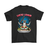 Lucky Lemur T-shirt, Funny Lemur Shirt, Funny Ice Cream T-shirt,