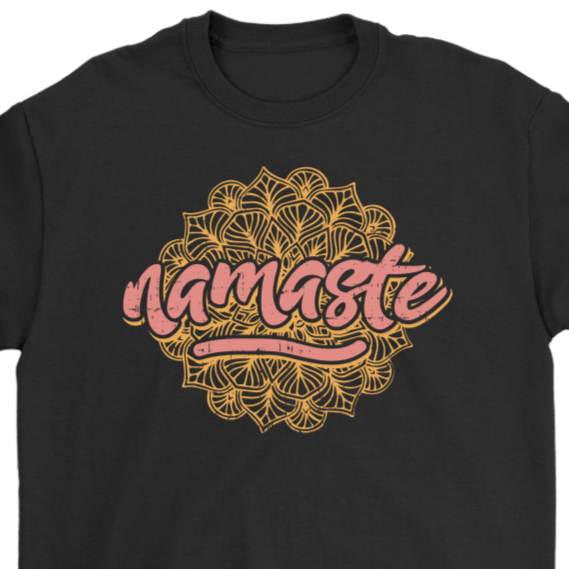 Namaste T-shirt, Yoga Gift, Shirt for Meditation, Namaste Gift Shirt, Yoga Shirt
