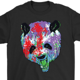 Panda T-shirt, Panda Gift, Panda Shirt, Colorful Panda Bear T-shirt, Panda Bear Gift