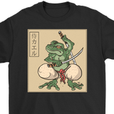 Funny Frog T-shirt, Funny Frog Gift, Frog Samurai T-shirt, Samurai Frog Shirt