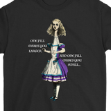 Alice in Wonderland T-shirt, Alice in Wonderland Gift, One Pill Makes you Larger T-shirt, Funny Alice T-shirt