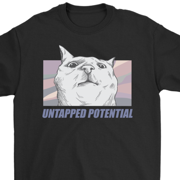 Funny Cat T-shirt, Potential Cat Gift, Funny Cat Shirt, Funny Cat Gift, Gift for Cat Lover
