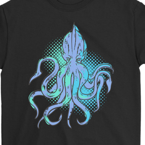 Octopus T-shirt, Octopus Gift, Surfer Shirt, Octopus Shirt, Summer T-shirt