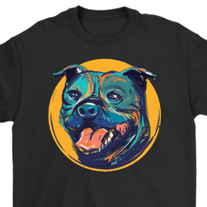 Pitbull T-shirt, Gift for Pitbull Lover, Friendly Pitbull T-shirt, Love my Pitbull Shirt