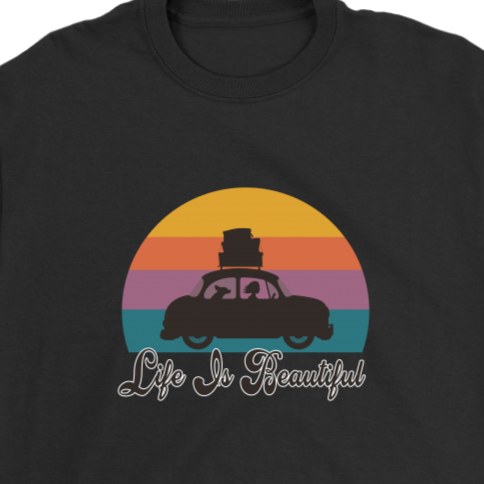 Life is Beautiful T-shirt, Positive Gift, Life is Beautiful Shirt,