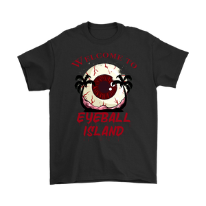 Funny Island T-shirt, Funny Summer Gift, Eyeball T-shirt, Island Shirt