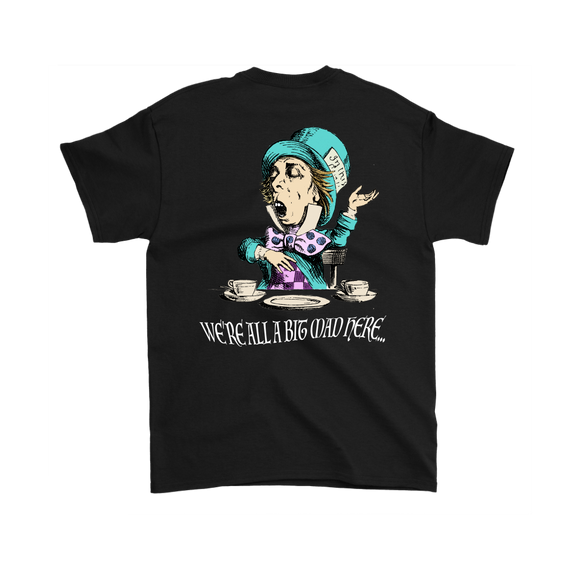 Alice in Wonderland T-shirt, Mad Hatter T-shirt, Alice in Wonderland Gift, Funny Alice in Wonderland T-shirt