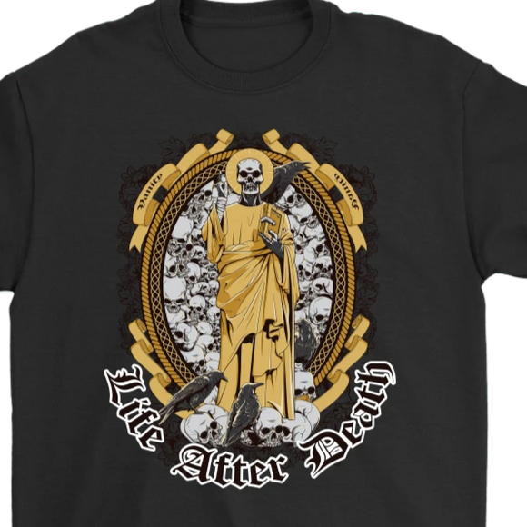 Skeleton T-shirt, Life After Death Shirt, Gift of Skeleton Shirt