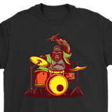 Gift for Drummer, Gorilla Drummer T-shirt, Gorilla Shirt